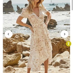 Saltwater luxe Milly Midi Dress small